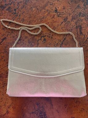 Vintage Harry Levine H L USA Gold Purse